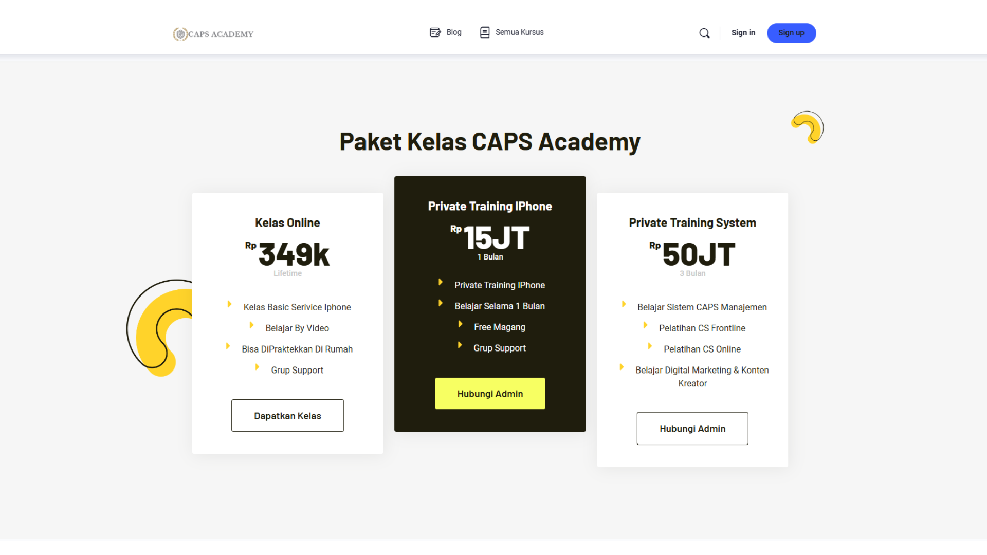 Caps Academy